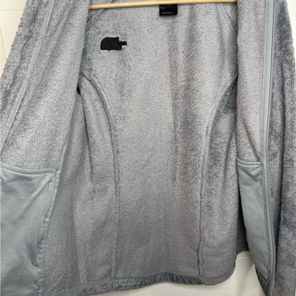 The North Face Gray Full Zip Up Fleece Jacket XS - Picture 8 of 9